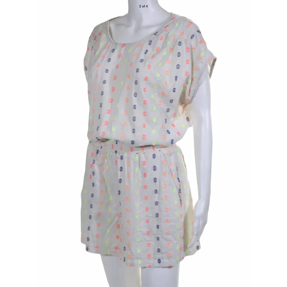Corley Multicolored Playsuit Cut Out Scoop - Picture 1 of 4